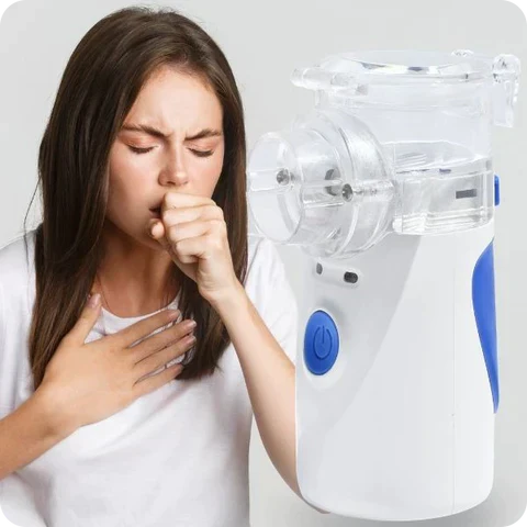 Nebulizador e Inalador VersátylMax | Silencioso Portátil – 2 em 1